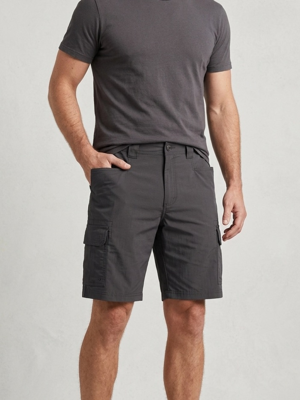 Eddie Bauer Mens Travex performance cargo shorts Size 38 Travel Hiking Outdoor